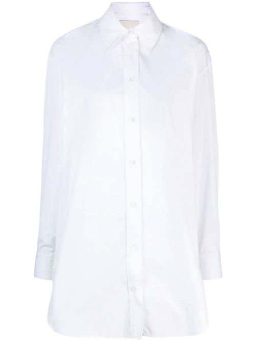 Optical white cotton shirt Isabel Marant | CH0119FAB1I01I20WH